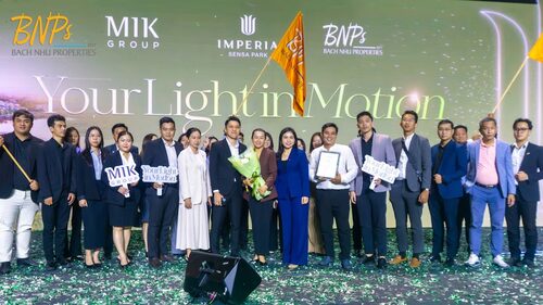 Bách Như Properties tham gia Không khí bùng nổ và sục sôi tại sự kiện Kick Off Imperia Sensa Park