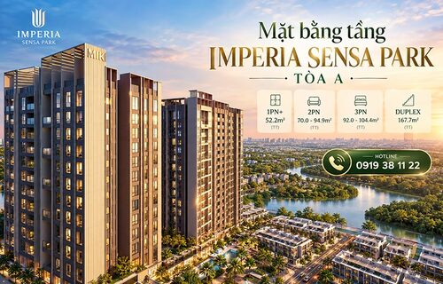 Mặt Bằng Tầng Imperia Sensa Park Tòa A – Phân Tích Chi Tiết Sensa A